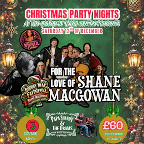 Christmas in the Glasgow Irish Centre Presents Pogues Tribute