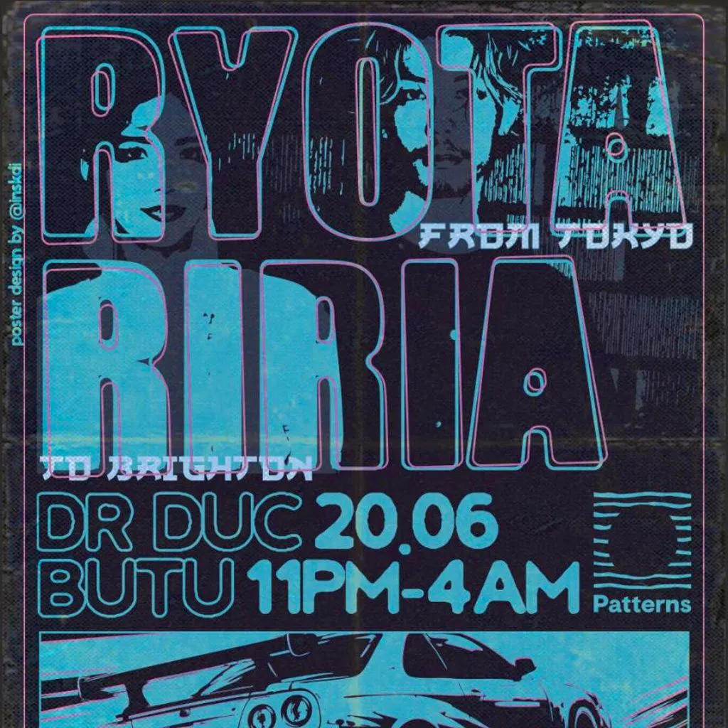 Monophonic x Patterns: Ryota & Riria at Patterns Brighton