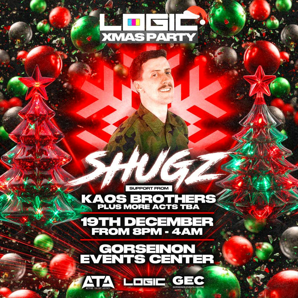 Logic Annual Xmas Party with Shugz at Gorseinon Events Centre