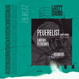 Animaux presents: Peverelist Tickets | Stage And Radio Manchester  | Fri 28th January 2022 Lineup