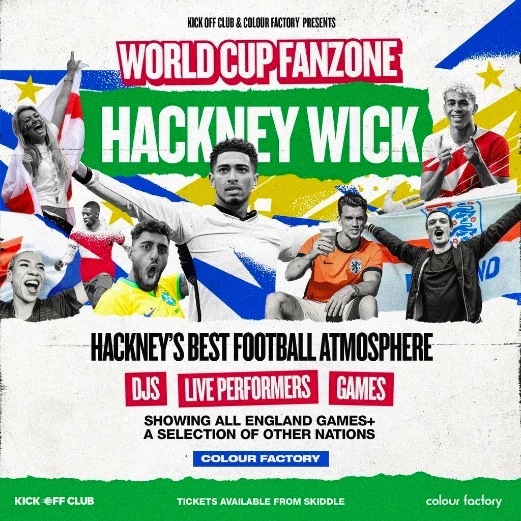 Hackney Wick Fanzone: Scotland vs Brazil at Colour Factory London