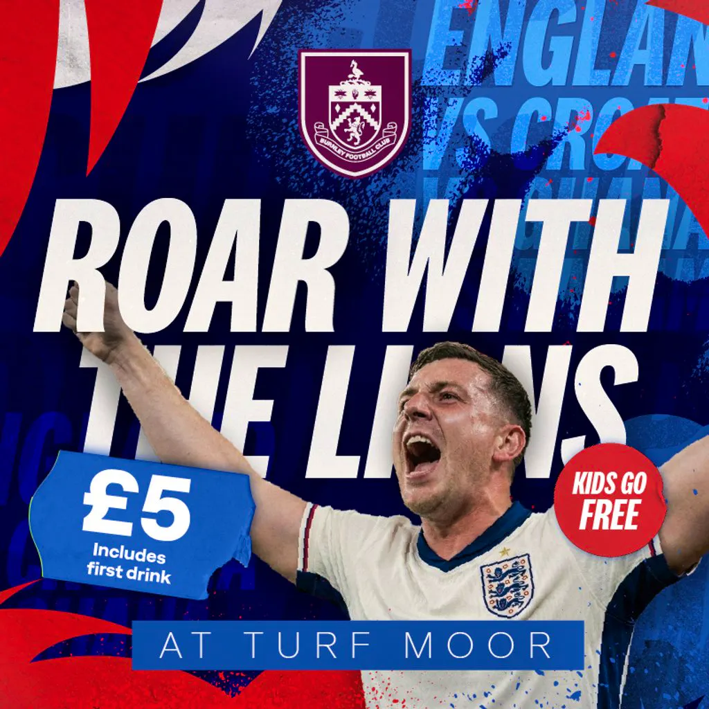 England v Croatia - World Cup Watch Party at Turf Moor