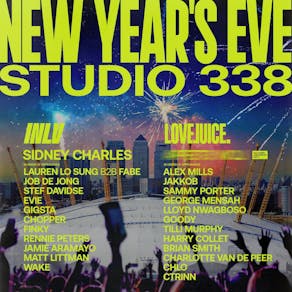 LoveJuice - New Years Eve 2024 - Studio 338 London