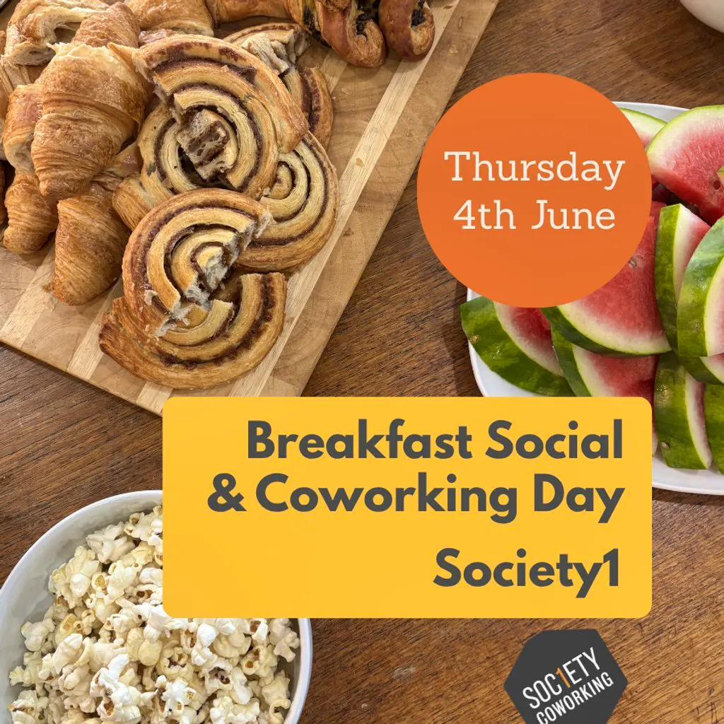 Breakfast Social and Coworking Day at Society1