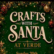 Crafts with Santa at Verde Glasgow