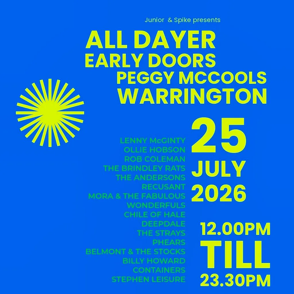 Early Doors at Peggy's 25th July at Peggy Mccools