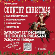 Peterborough Xmas Hoedown at Golden Pheasant Etton