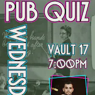 Pub Quiz - Every Wednesday at Vault 17