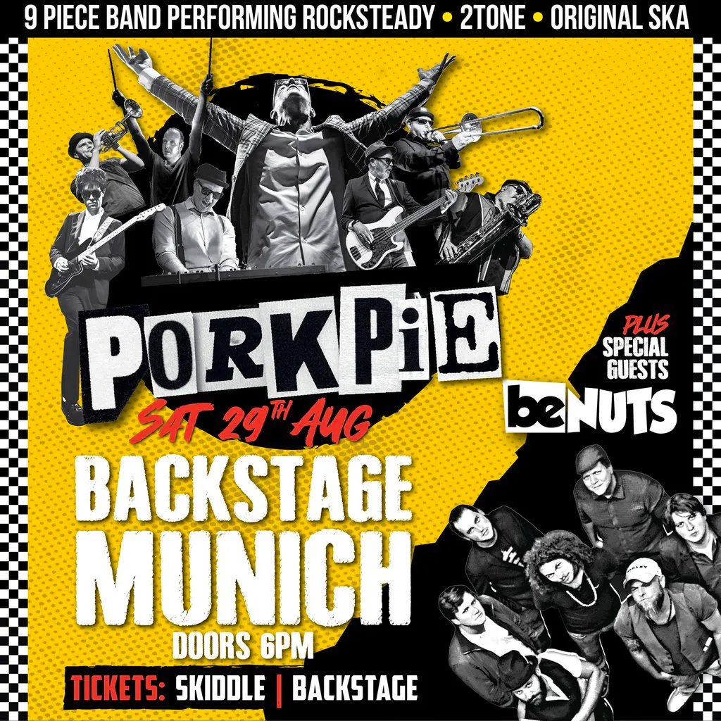PorkPie Live plus beNUTS at Backstage, Munich, Germany at Backstage München