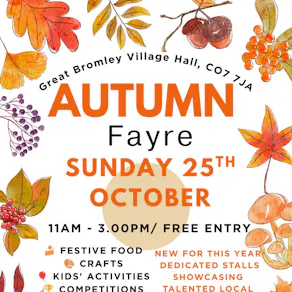Autumn Family FUNDAY Fayre