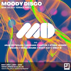 MOODY DISCO: Free Terrace Party - Brighton Beach at The Tempest
