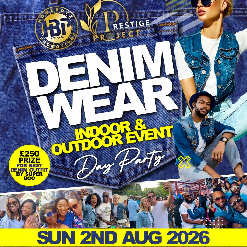 Denim Wear Day & Night Party at The Ravensbury