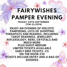 Fairywishes Holistic Pamper Evening at Thringstone Members Club