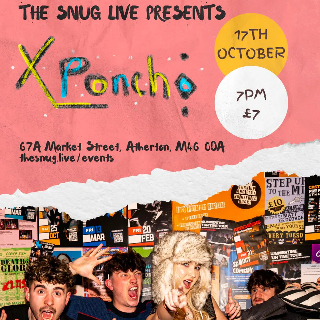 Snug Live Sessions w/XL Poncho + moniker. at The Snug Coffee House