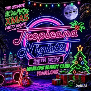 The Ultimate 80's v 90's Xmas Party Night - Harlow!