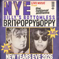 Billy's Bottomless Britpoppy Boppy - New Year's Eve 2026 at Billy Bootleggers
