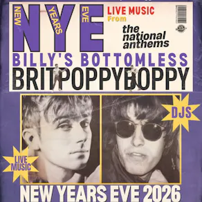 Billy's Bottomless Britpoppy Boppy - New Year's Eve 2026