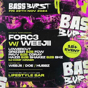 Bassburst @ Lifestyle Bar 29/11