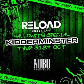 Reload Under 16s Kidderminster - Halloween Special