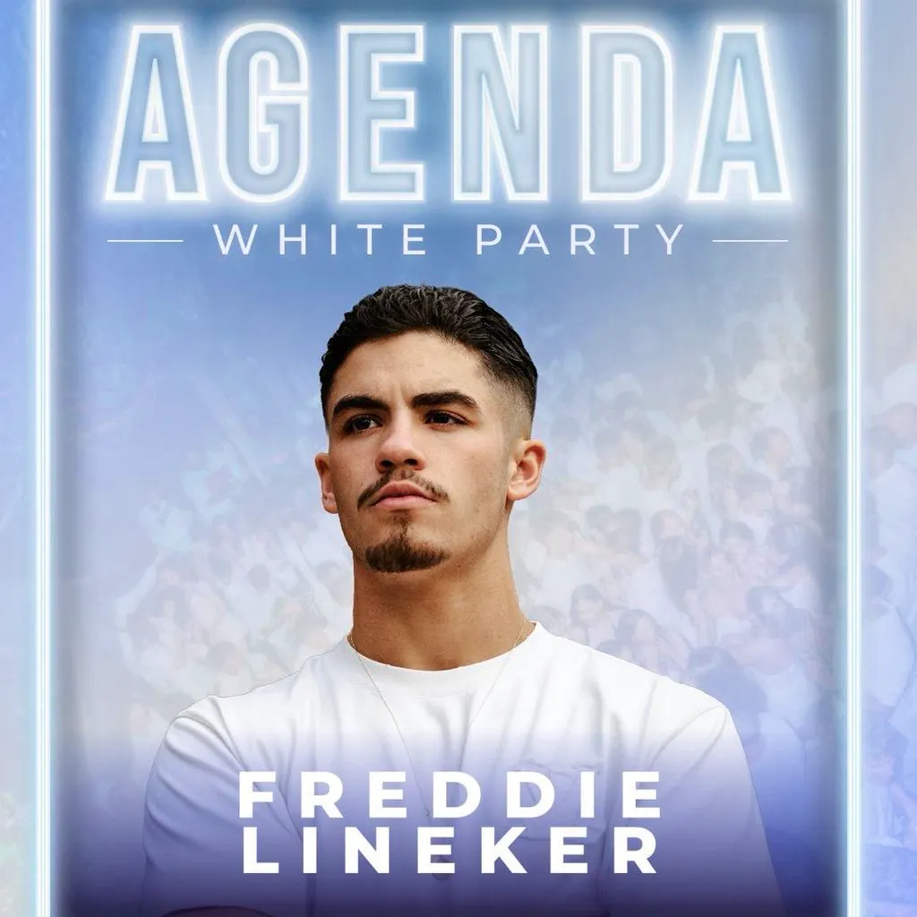 Agenda white party with Freddie Lineker at Future Nightclub
