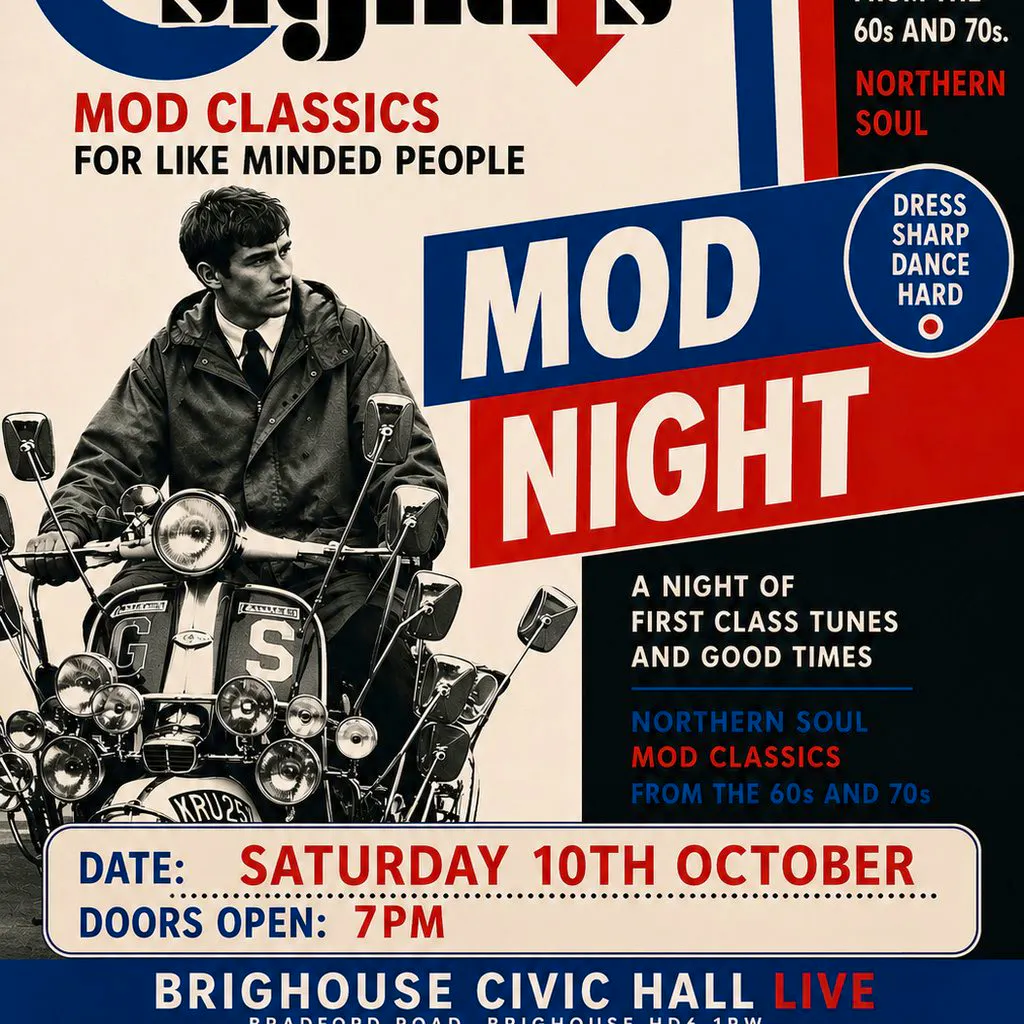 The Signals Mod Night at Brighouse Civic Hall LIVE