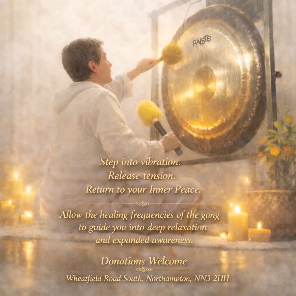 Gongbath at Abington Community Centre