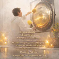 Gongbath at Abington Community Centre