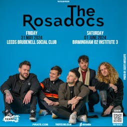 The Rosadocs - Leeds Tickets | Brudenell Social Club Leeds  | Fri 31st May 2024 Lineup