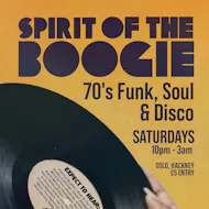 Spirit of the Boogie at Oslo Hackney London