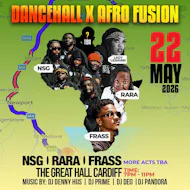 Dancehall X Afro Fusion at Great Hall Cardiff