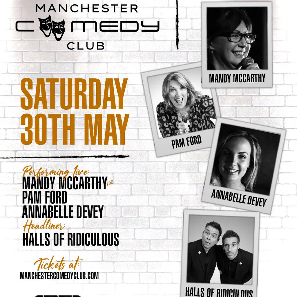 Manchester Comedy Club presents: HALLS OF RIDICULOUS AND FRIENDS at Area Manchester
