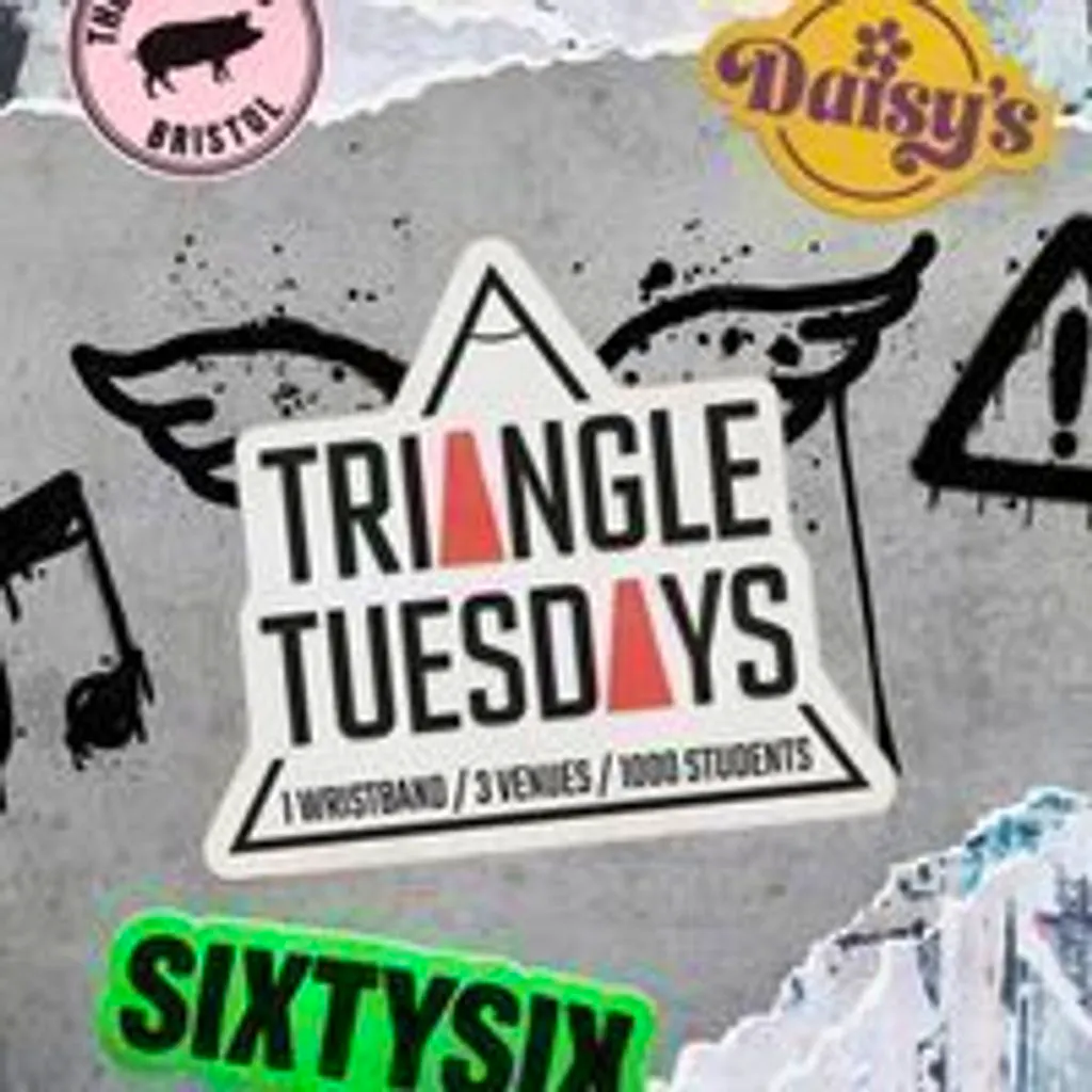 Triangle Tuesdays - 3 Venues - 1000 + Students - 1 Ticket at The Brass Pig
