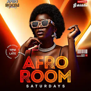 Afro Room Afrobeats & Amapiano Party At Chillers Sat 13th June