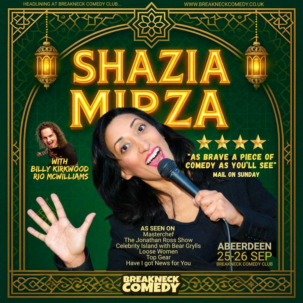 Shazia Mirza at Breakneck Comedy