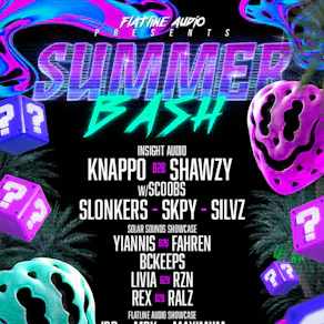 Flatline Audio Presents : Summer Bash
