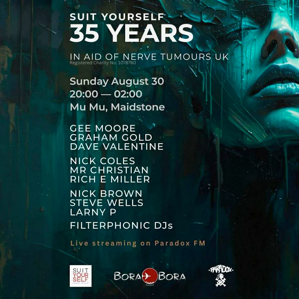 The Suit Yourself 35th anniversary party. at Mu Mu