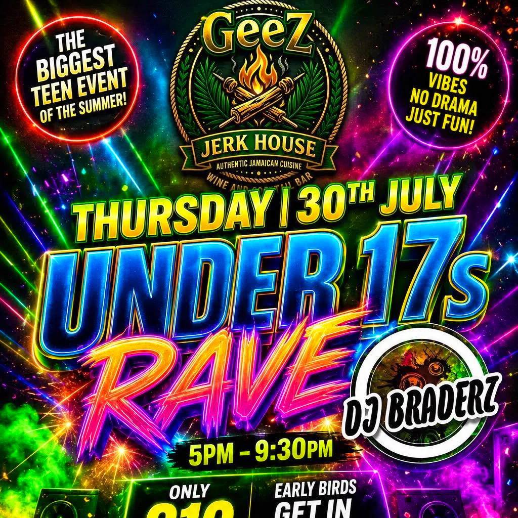 Under 17s rave at Geez Jerk House