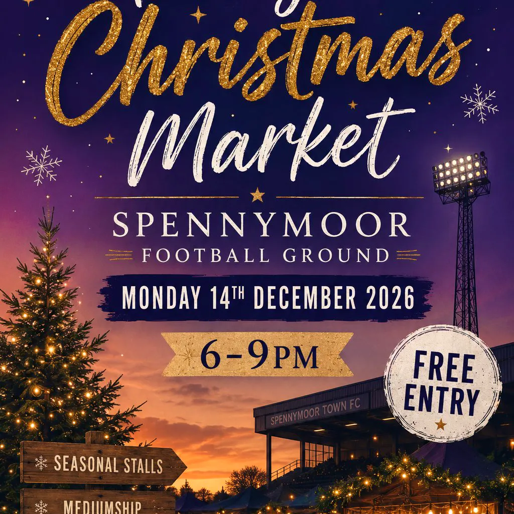 Twilight Christmas Market - Spennymoor Football Club at Spennymoor Town