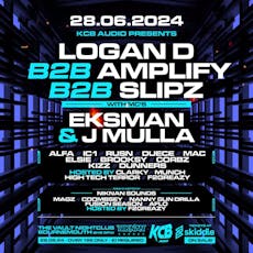KCB Presents Logan D B2B Amplify B2B Slipz with Eksman & J Mulla at The Vault Nightclub
