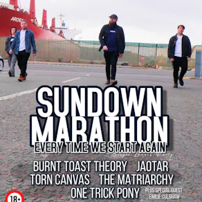Sundown Marathon Every Time We Start Again Single Launch