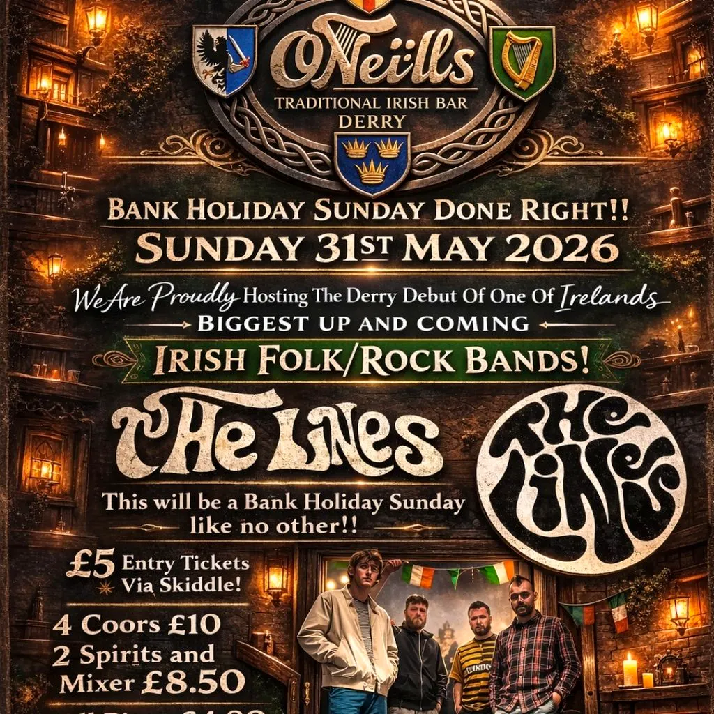 The Lines - Live @ O'Neills at O'Neills Traditional Irish Bar