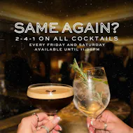 Bridgebar Presents: Friday Cocktail Club at Bridgebar Beckenham