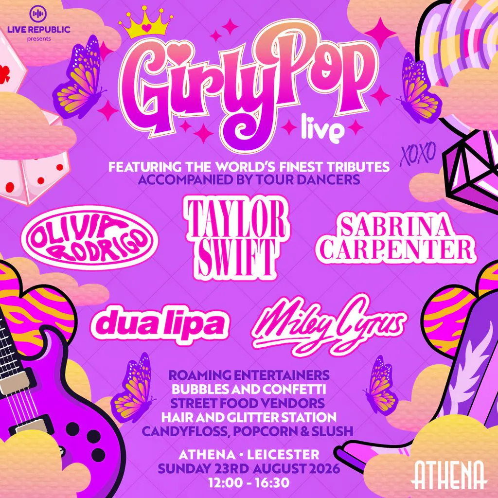 GirlyPop Live | Athena, Leicester at Athena