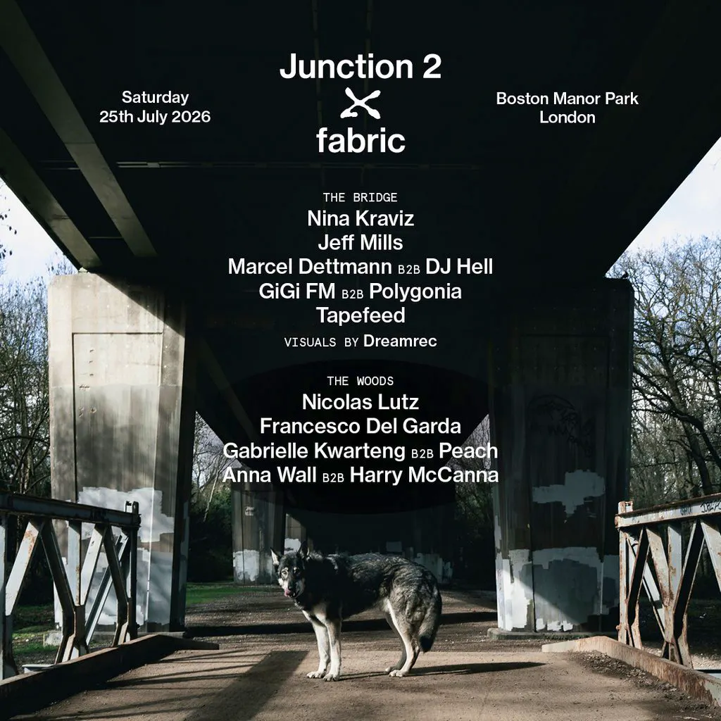 Junction 2 x fabric: Nina Kraviz, Jeff Mills at Boston Manor Park