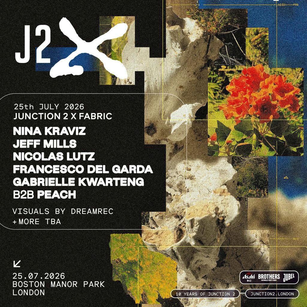 Junction 2 x fabric: Nina Kraviz, Jeff Mills at Boston Manor Park