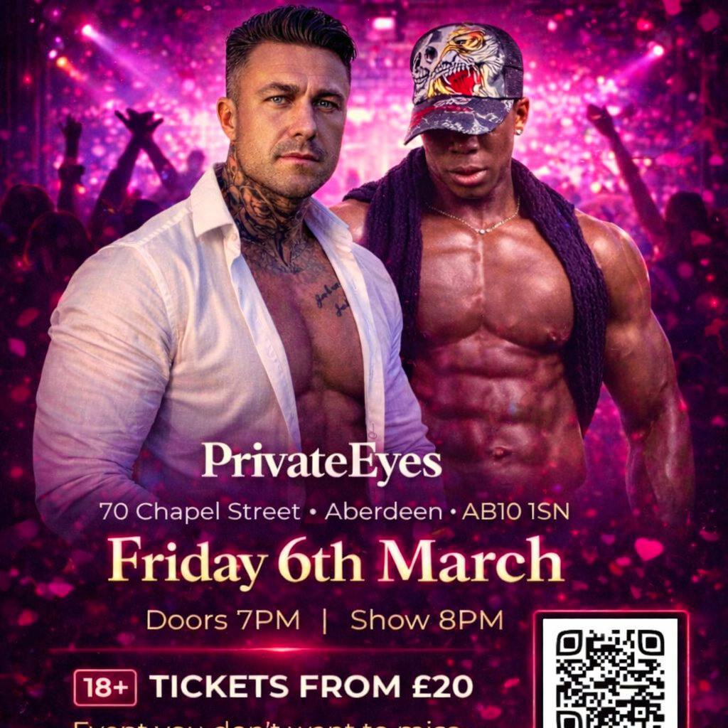 Ladies Night with the Mavericks in Aberdeen at Private Eyes