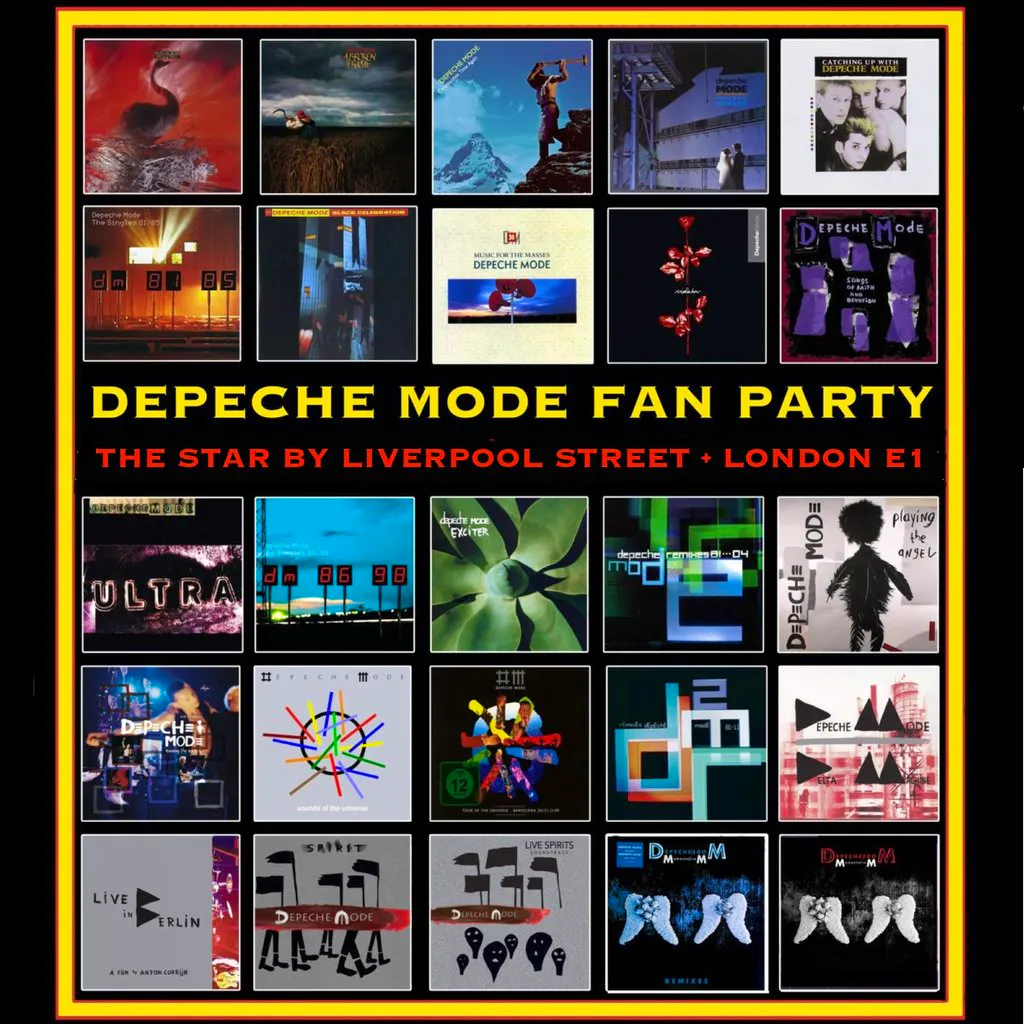 Depeche Mode / Mute Records Fan Party @ The Star By Liverpool St at The Star By Liverpool Street