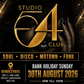 Studio 54 Club | Bank Holiday sunday 30th August |