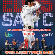 Sam C ELVIS WITH A LIVE 7 PIECE BAND: AIRDRIE WORKMANS at Airdrie Working Mens Social Club