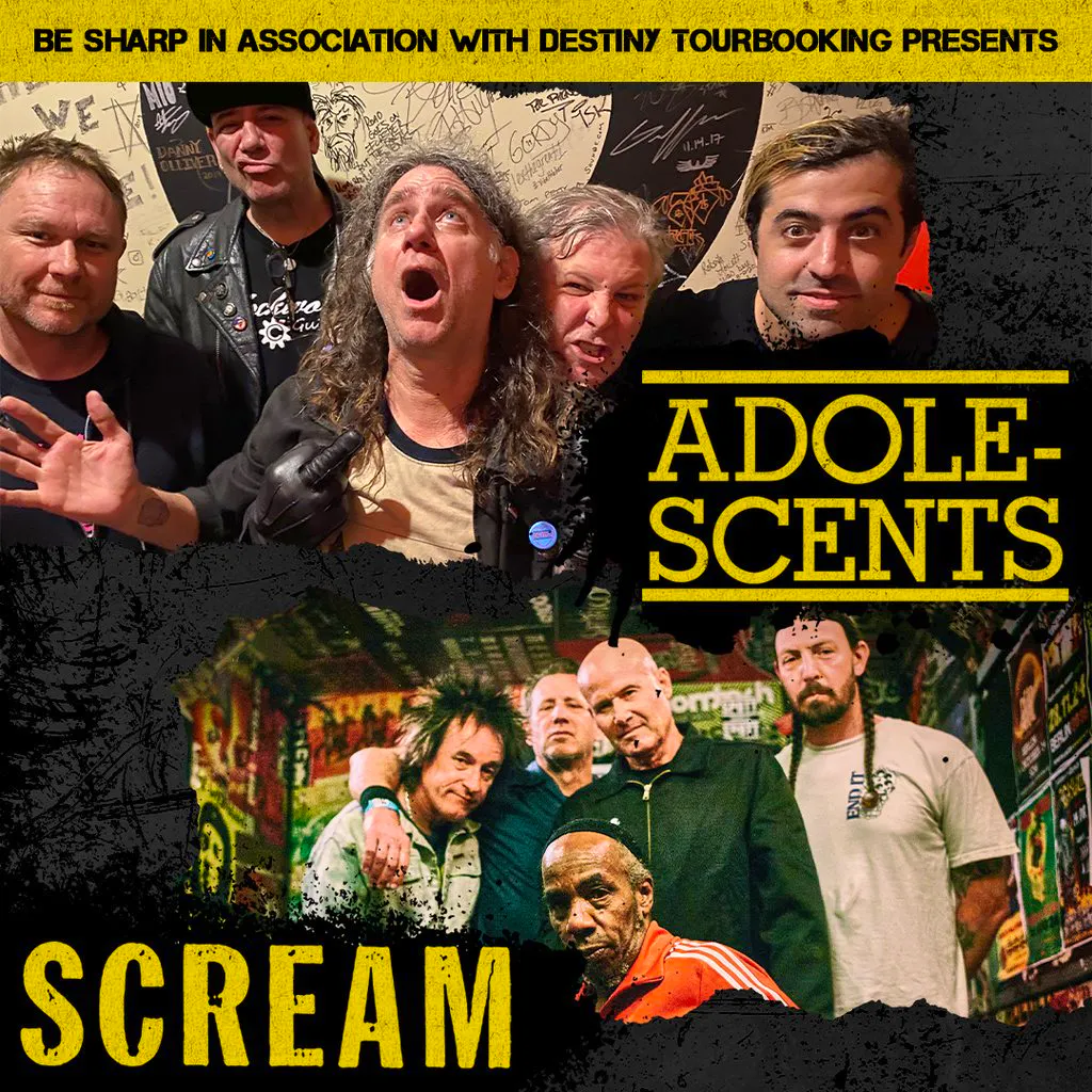 Adolescents & Scream at New Cross Inn